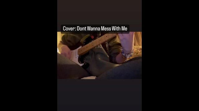 Guitar in Bed