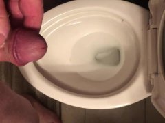 Small cock morning pee