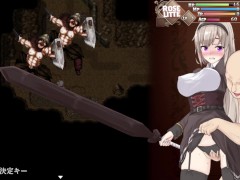 【#02 BegieAde2 ～偽りのハレルヤ～ 実況(体験版)】爆乳女騎士が口内射精フェラされたりアナルに中出しされたり・・・(アニメーションファンタジーRPG同人エロゲー） 1/16