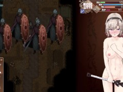 【#02 BegieAde2 ～偽りのハレルヤ～ 実況(体験版)】爆乳女騎士が口内射精フェラされたりアナルに中出しされたり・・・(アニメーションファンタジーRPG同人エロゲー） 14/16