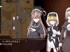 【#02 BegieAde2 ～偽りのハレルヤ～ 実況(体験版)】爆乳女騎士が口内射精フェラされたりアナルに中出しされたり・・・(アニメーションファンタジーRPG同人エロゲー） 15/16