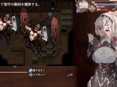【#02 BegieAde2 ～偽りのハレルヤ～ 実況(体験版)】爆乳女騎士が口内射精フェラされたりアナルに中出しされたり・・・(アニメーションファンタジーRPG同人エロゲー） 8/16