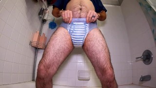 ABDL Diaper Boy Flooding His PullUp - Ross Martin