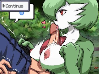 Pokemon Hentai Version - this Gardevoir has the best Blowjob in this Game
