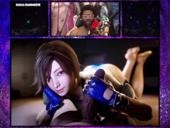 Asuka Kazama Gives A Gamer A Friendly Handjob Until He Blows His Coomer Load On Her Face