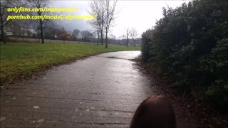 Fóllame en el camino público Park