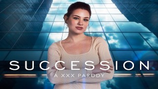 Джессика Райан в роли Шив Роя собирается сделать непристойное предложение в SUCCESSION A XXX ПАРОДИЯ