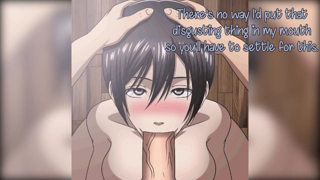 Mikasa finds your hidden stash (Anime JOI)