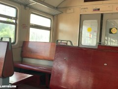 Public masurbation in the train