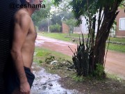 Preview 2 of Would You Suck My Dick Standing In The Rain?