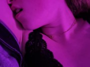 Preview 4 of She gets romantic and fucked hard in her bed the slut moans with lust POV hardcore romantic