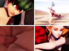 MMD R18 Sex Compilation Split Screen