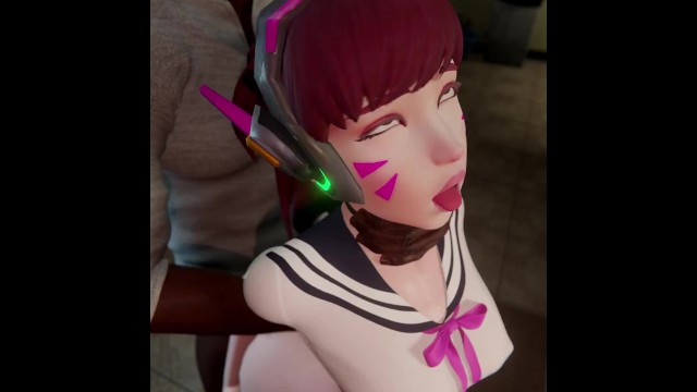 D.Va Брать его сзади после уроков (черный)