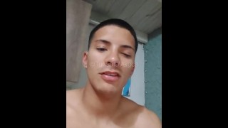Argentinian Masturbating And Showing His Beautiful Body