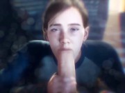 Preview 2 of The last of us Ellie oral sex