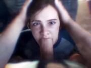 Preview 6 of The last of us Ellie oral sex