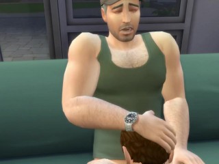 Lecciones De Papá Para él - Audio Erotica - Sims XXX - Padrastro Se Folla a Su Hijo - Papi Se Folla a Twink