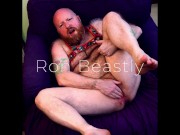 Preview 2 of Hairy FTM / Trans Man solo squirting CUMpilation 2023