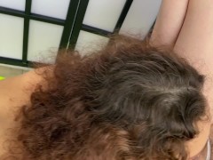 Cute 18 year old girl pisses in her hot stepmother's mouth!