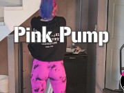 Preview 1 of Pink Pump - Goddess Works Out and Shoves her sweaty feet in YOUR face