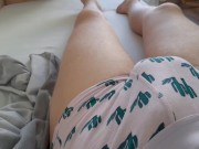 Preview 4 of I cum in my underwear while in bed