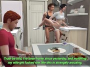 Preview 3 of Cuckold Husband Shares Innocent Wife with Starngers - Part 2 - DDSims