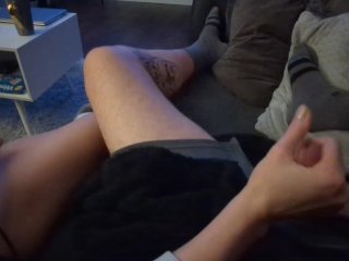 Screen Capture of Video Titled: 'Almost Caught'  NutFlix & Chill - We Can't keep our hands off each other! (Juicy Lousie)