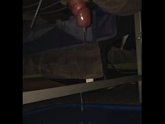 Muscular Cum Slave has swollen cock used again for intense milking  (w. moans)