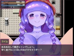 【#02 囚われのアルストロメリア 実況(体験版)】爆乳スライム女にパイズリで胸射させられまくり・・・   6/16
