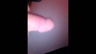 Horny teen wanking