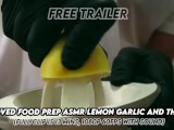 Gloved Food Prep ASMR Lemon Garlic and Thyme Trailer by HoundstoothHank