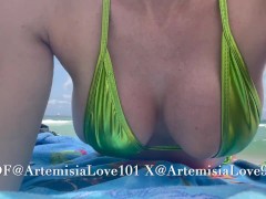 Artemisia Love and her big tits hanging out @ the beach OF@ArtemisiaLove101  X&IG @ArtemisiaLove9