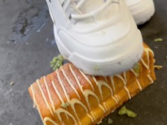 Fila disruptor crushing grape and cake 😈 Trailer! JuliaApril onlyfans