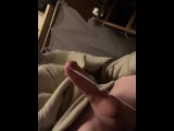 Big white cock nuts two loads (he can't stop cumming)