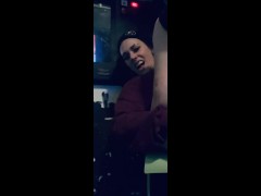 Watch me fuck my tight, soaking wet pussy with this galactic cock 😈💦