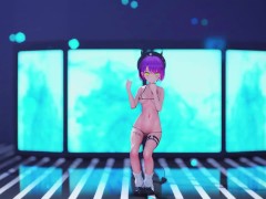 【MMD Hololive 4k/60fps】《Tokoyami Towa (常闇トワ)》 ~《[Creepy Nuts「Bling-Bang-Bang-Born」》