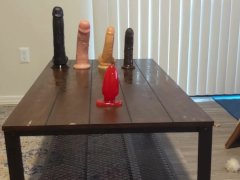 A Row of Anal Toys