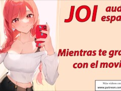 Instrucciones para masturbarte mientras usas el movil para grabarlo todo.