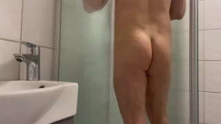 As usual take a shower after jerking off.
