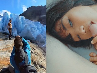 Fucking with Glacier Tourist Guide in Van