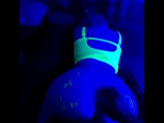 POV: fucking me at a glow party