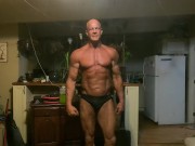 Preview 2 of Bodybuilder Goliath4321 GETTING RIPPED / SHIRTLESS and showing off
