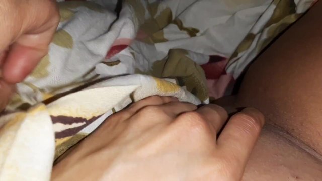 My girlfriend woke me up with her fingers in my pussy - Lesbian_illusion