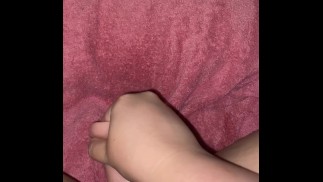 Squirting on my 8 inch dildo - masturbation - solo female - amateur