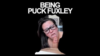 Puck Zijn Fuxley - Grey Onesie Cummy - Faith Fuxley zuigt en neukt je lul door Puck's ogen