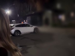 【個撮】むちむち看護師と冬キャンプ。着いてすぐにテントでいちゃいちゃ＆ドライバーにごっくんフェラ見られた【前編】 車内/ハメ撮り/露出/素人/POV - Screenshot 16 of 16 - Hentai