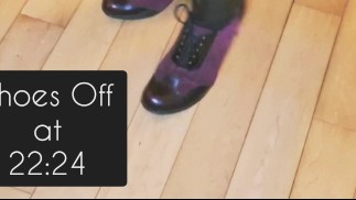 My Gorgeous, Unique, Fluevog High Heels, Pantyhose, and Bare Feet