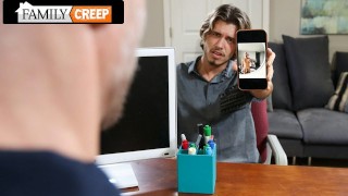 FamilyCreep - HOT AS FUCK Inked Jock Gets Pounded Hard At Job Interview