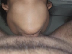 Extreme deepthroat in the upsidedown with cum in throat creampie 01292024