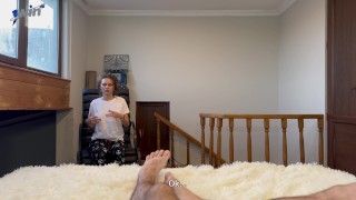 Tarot cards ordered me to fuck my stepsister. I cum in her pussy!